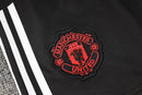 Conjunto Manchester United Treino Camisa Regata + short 24/25 - Masculino Adidas - Preto