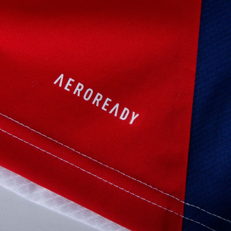 Camisa Arsenal I 24/25 - Torcedor Adidas Masculina - Branca com detalhes em azul e vermelho
