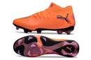 Chuteira de Campo Puma Future 8 Ultimate FG - Laranja/rosa