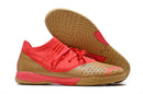 Chuteiras de futebol Puma Future Z 1.3 Teazer IC - Vermelho/Ouro escovado