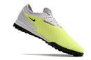 Chuteira de Campo Nike React Phantom GX Pro TF - Branco/Amarelo