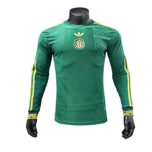 Camisa México 25/26 Edição Copa Ouro - Verde - Manga Longa