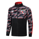 Conjunto São Paulo 24/25 - Masculino New Balance - Preto com detalhe vermelho