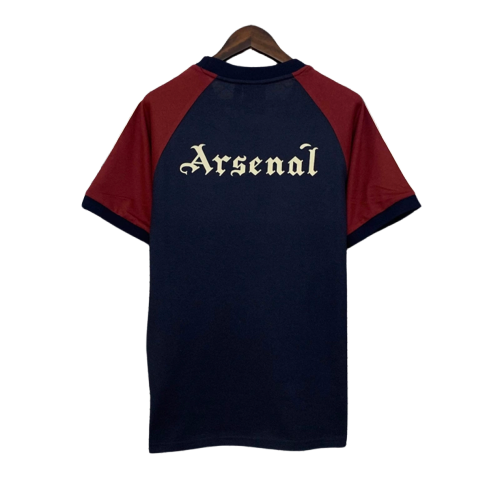 Camisa Arsenal 25/26 Edição Casual - Azul Marinho - Versão Torcedor
