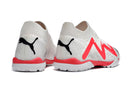 Chuteiras de futebol Puma Future X Powercat Tokyo Match TF - Branco/Vermelho
