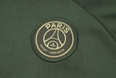 Conjunto Paris Saint-Germain Treino 24/25 - Masculino Jordan - Verde Escuro