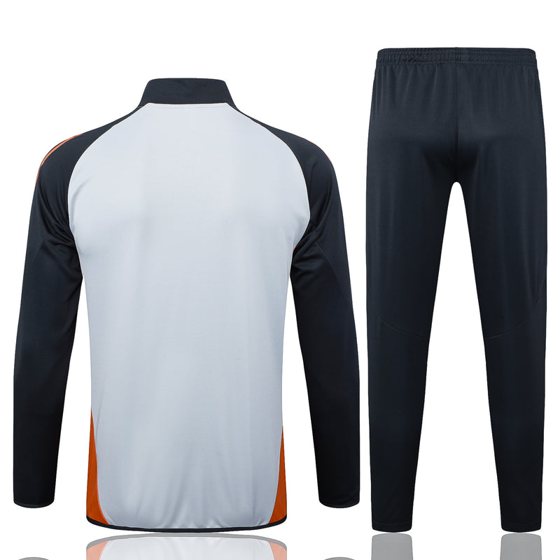 Conjunto Benfica Treino 24/25 - Masculino Adidas - Cinza Preto Laranja e Vermelho (cópia)