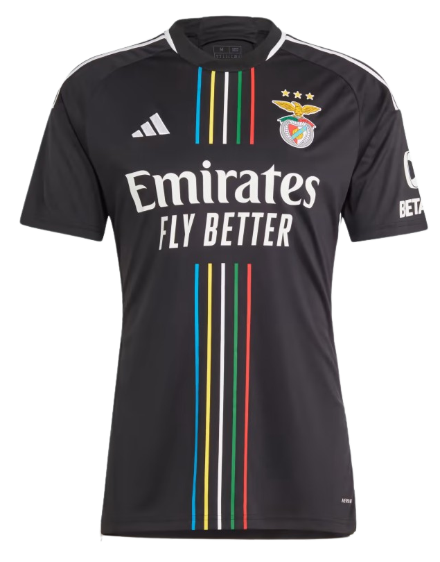 Camisa Benfica II 23/24 - Torcedor Adidas Masculina - Preta