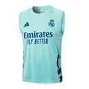 Conjunto Real Madrid Treino Camisa Regata + short 25/26 - Masculino adidas - Verde Agua