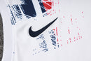 Paris Saint-Germain Training Set Tank Top Shirt + Shorts 24/25 - Men's Nike - White