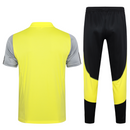 Conjunto Flamengo Treino 24/25 - Masculino Adidas - Amarelo e preto