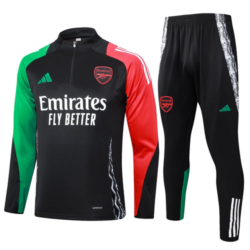 Conjunto Arsenal Treino 24/25 - Masculino Adidas - Preto