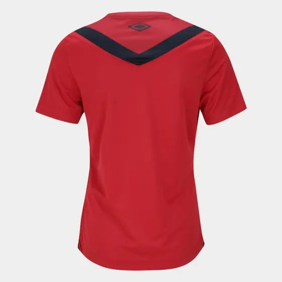 Camisa Sport Recife llI 24/25 - Torcedor Umbro Feminina - Vermelho e preto
