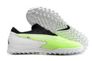 Chuteira de Campo Nike React Phantom GX Pro TF - Branco/Verde/Preto