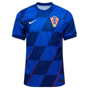Croatia National Team 24/25 Away Shirt - Nike Men's Fan Shirt - Blue with red details