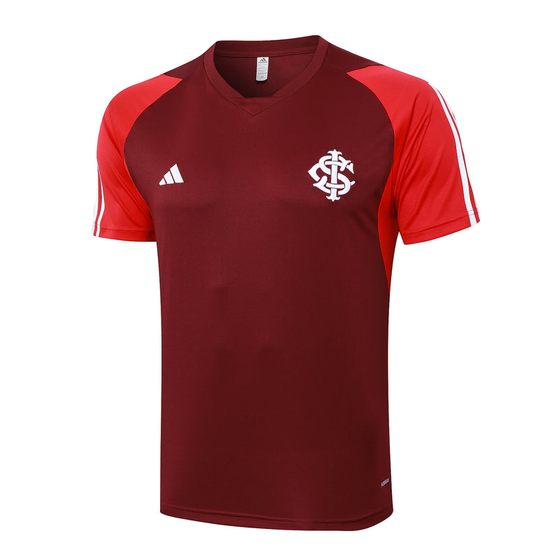 Conjunto Internacional Treino 24/25 - Masculino Adidas - Vermelho e vinho