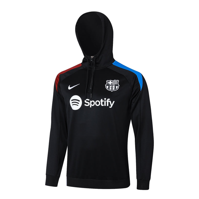 Conjunto Barcelona Treino 24/25 - Masculino Nike - Preto
