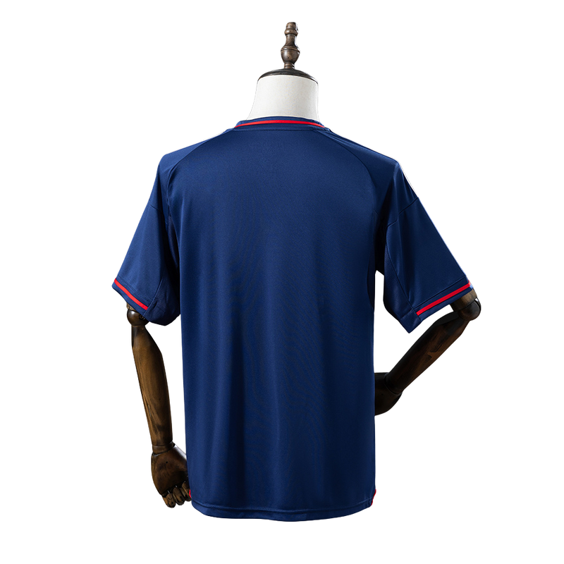 Camisa Lyon II 25/26 - Torcedor Adidas Masculina - Azul e vermelha