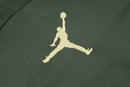 Conjunto Paris Saint-Germain Treino 24/25 - Masculino Jordan - Verde Escuro
