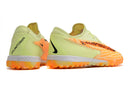 Chuteira de Campo Nike React Phantom GX Pro TF - Laranja/verde