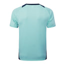 Conjunto Manchester United Treino Camisa manga curta + short 24/25 - Masculino Adidas - Verde Claro