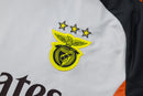 Conjunto Benfica Treino Camisa + short 24/25 - Masculino Adidas - Cinza Preto Laranja e Vermelho