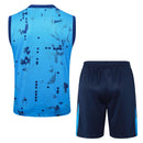 Conjunto Chelsea Treino Camisa Regata + short 24/25 - Masculino Nike - Azul claro