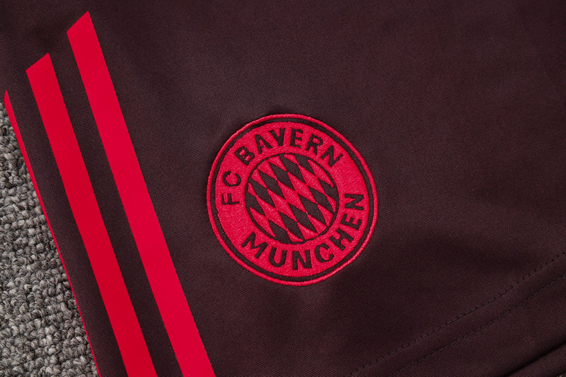 Conjunto Bayern München 24/25 - Borgonha Escuro