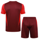Conjunto Internacional Treino 24/25 - Masculino Adidas - Vermelho e vinho