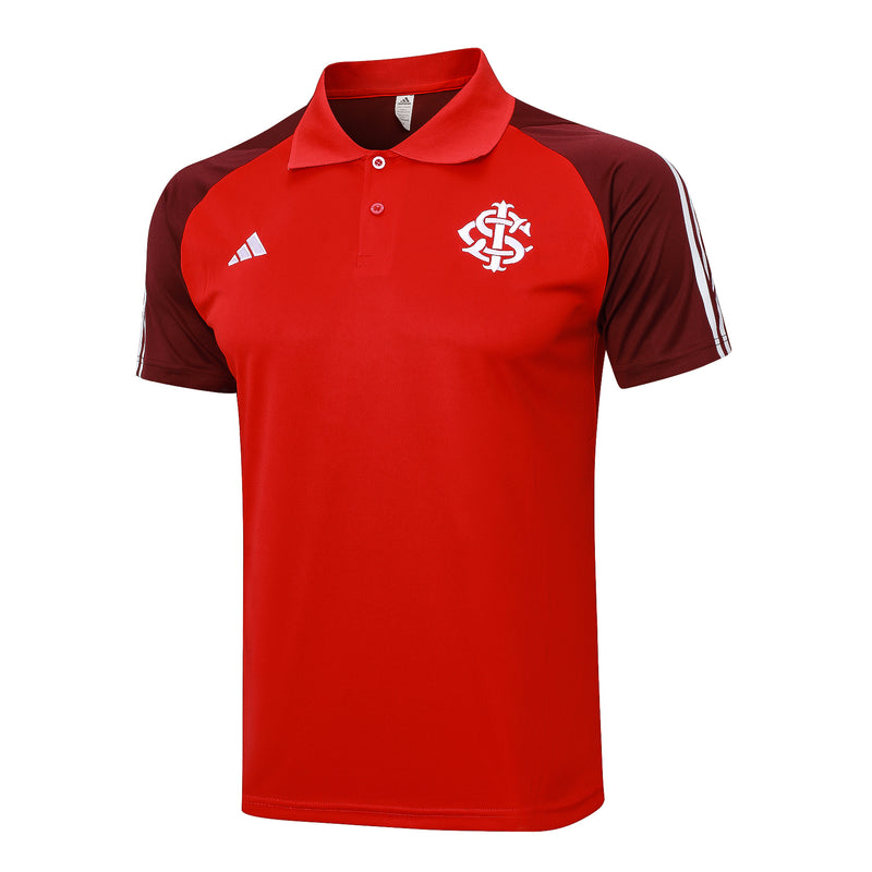 Conjunto Internacional Polo 24/25 - Masculino Adidas - Vemelho e vinho