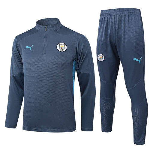 Conjunto Manchester City 24/25 - Masculino Adidas - Azul