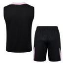 Conjunto Paris Saint-Germain Treino Camisa Regata + short 24/25 - Masculino Jordan - Preto