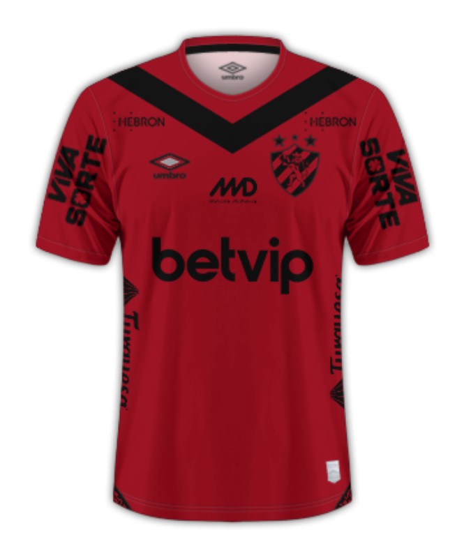 Sport Recife Ill 24/25 Shirt - Umbro Men's Fan - Red