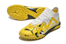 Chuteiras de futebol Puma Future X Powercat Tokyo Match TF - Amarelo/Branco