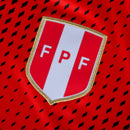 Camisa Seleção Peru II 23/24 - Torcedor Adidas Masculina - Vermelha com detalhes em branco e dourado