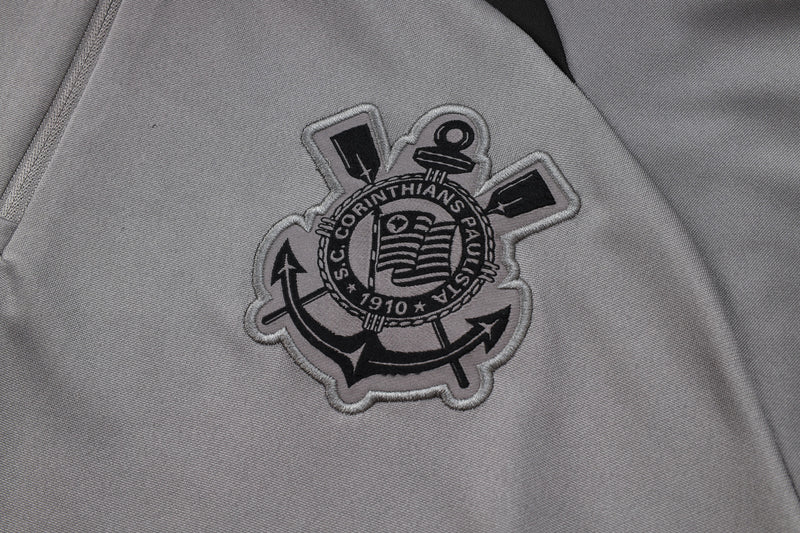 Conjunto Corinthians 24/25 - Masculino Nike - Cinza