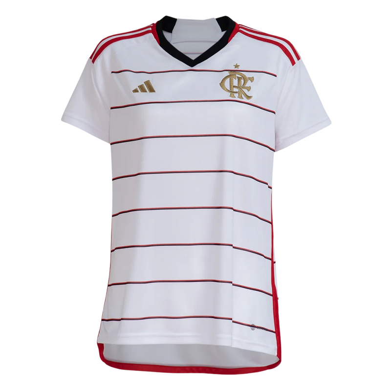Camisa Flamengo II 23/24 - Feminina Adidas - Branco