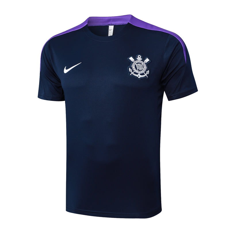 Conjunto Corinthians de Treino 24/25 - Masculino Adidas - Azul