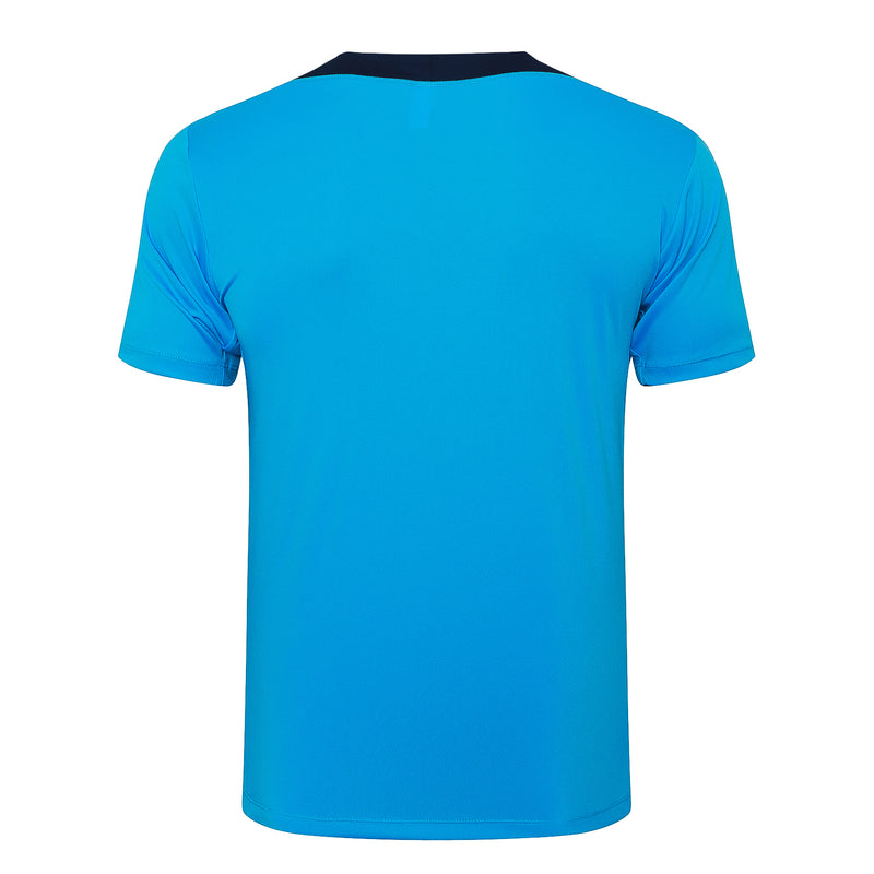 Conjunto Chelsea Treino Camisa manga curta + short 24/25 - Masculino Nike - Azul claro