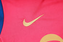 Barcelona Training Set Short Sleeve Shirt + Shorts 24/25 - Men's Nike - Red