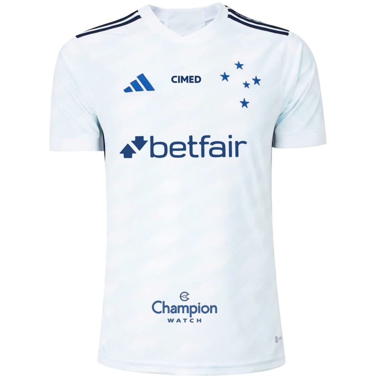 Camisa Cruzeiro 23/24 II Away - Todos os Patrocínios - Versão Torcedor