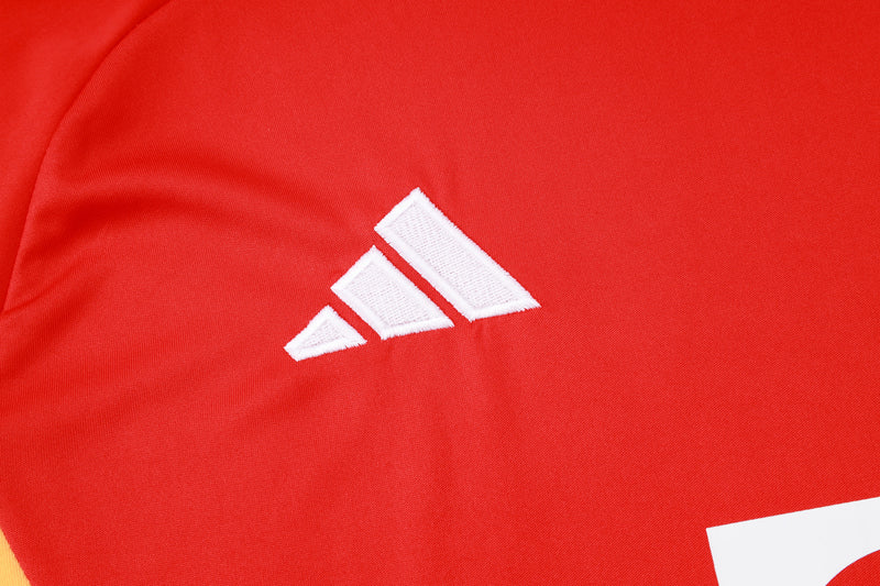Conjunto Bayern München 24/25 - Vermelho