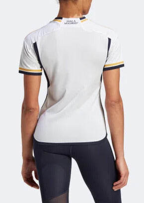 Camisa Real Madrid I 23/24 - Feminina Adidas - Branco