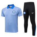 Conjunto Inter de Milão Treino 24/25 - Masculino Nike - Azul e Preto