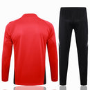 Conjunto Manchester United 24/25 - Masculino Adidas - Vermelho