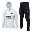 Conjunto Paris Saint-Germain Treino 24/25 - Masculino Nike - Cinza Claro