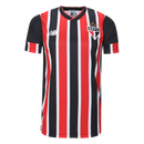 Camisa São Paulo II 24/25 - Torcedor New Balance Masculina - Vermelha e preta