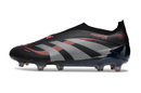 Chuteira de Campo Adidas Predator Elite LL sem cadarço FG - Preto