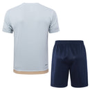 Conjunto São Paulo de Treino 24/25 - Masculino New Balance - Branco com detalhes cinza