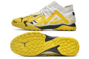 Chuteiras de futebol Puma Future X Powercat Tokyo Match TF - Amarelo/Branco